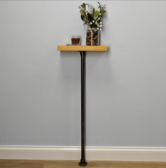 Slimsuu Industrial Wall-Mounted Console Table