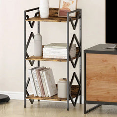Interes Bedroom Living Room Organizers Storage Bookcase Shelve Rack
