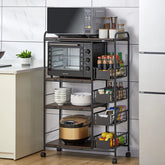 Coltaroo Kitchen Freestanding Storage Organizer Trolley Rack