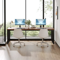 Ravailo Long Computer Home Office Computer Laptop Writing Desk
