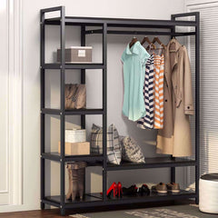 Marcellina Coat Shoe Cloth Organizer Rack - waseeh.com