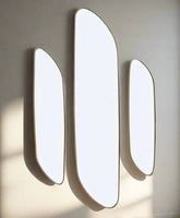 PAN Hallway Entryway Wall Mirror Decor (Set of 3)