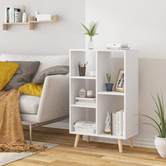 Wudu Hollow Lounge Drawing Room Storage Office Bookcase Decor