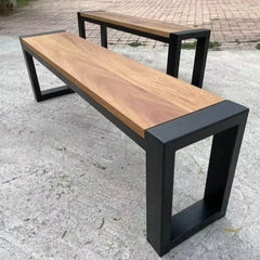 Novelra Wood Lawn Outdoor Indoor Bench