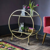Brevant Side Table Trolley