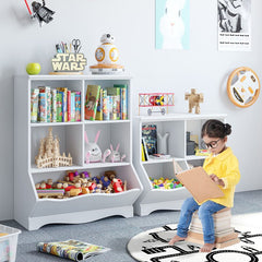 Tuscany Kids Room Bookcase Organizer Rack - waseeh.com