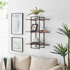 Diddleon Living Lounge Bedroom Drawing Room Wall Decor floating Shelve
