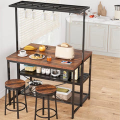 Morah Kitchen Storage Organizer Bakers Rack