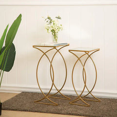 Saske Lounge Center Coffee Serving Sofa Side Nesting Tables