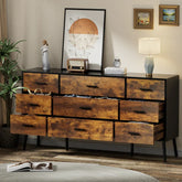 Norvil Living Bedroom Drawer Storage Organizer Dresser