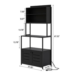 Ravien Hutch Pantry Oven Spice Organizer Rack