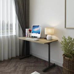 Honziee Home Office Work Writing Study Computer Laptop Sturdy Desk Table