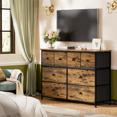 Ojwasai 8 Drawer Storage Living Lounge Dressers Cabinet Stand