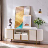 Vellose Media LED Lounge TV Console Table