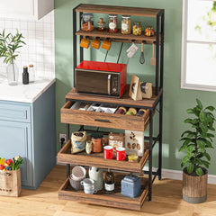 Rozel Microwave Spice Sliders Standard Baker's Kitchen Rack