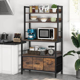 Compati Kitchen Spice Microwave Standard Baker's Rack