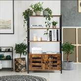 Summerhill Bookcase Shelve Storage Cabinet Organizer Rack - waseeh.com