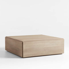 Troupe Aesthetic Living Lounge Square Coffee Table<MDF 4071