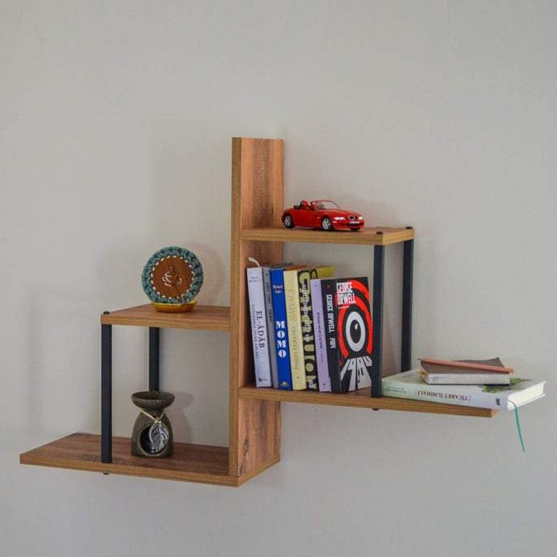 Upended Living Lounge Drawing Room Floating Shelve Decor - waseeh.com