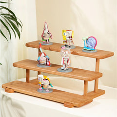 Kake Wooden Desktop Cup Perfume cosmetics multi-layer Storage Rack - waseeh.com