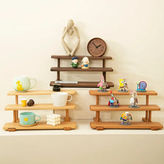Kake Wooden Desktop Cup Perfume cosmetics multi-layer Storage Rack - waseeh.com