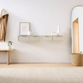 Tironix Floating Drawer Side Table Console