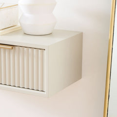 Tironix Floating Drawer Side Table Console