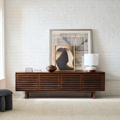 Bryced Living Lounge LED Media Console Table