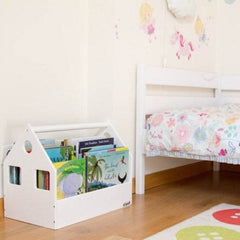 FLI-SAT Kids Bedroom Bookcase House Box Rack