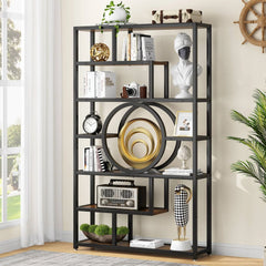 Onuzane Industrial Display Shelf Bookcase Planter Organizer Rack