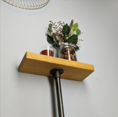 Slimsuu Industrial Wall-Mounted Console Table