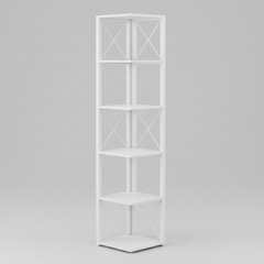 Plinth Bookcase Storage Organizer Rack