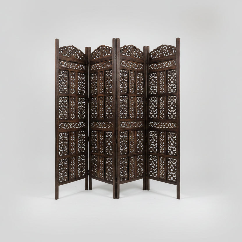 Krizma Partition Jali Separation Walk-in Change Clothes Bedroom Partition (MDF)