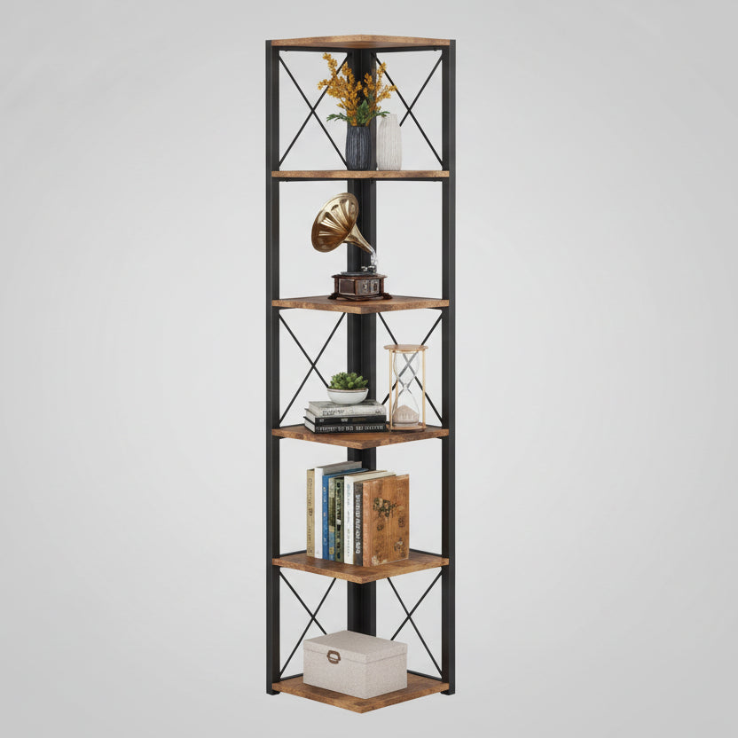 Plinth Bookcase Storage Organizer Rack