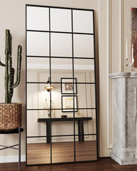 Sisiac Living Lounge Hallway Wall Decor Mirror (Set of 3)