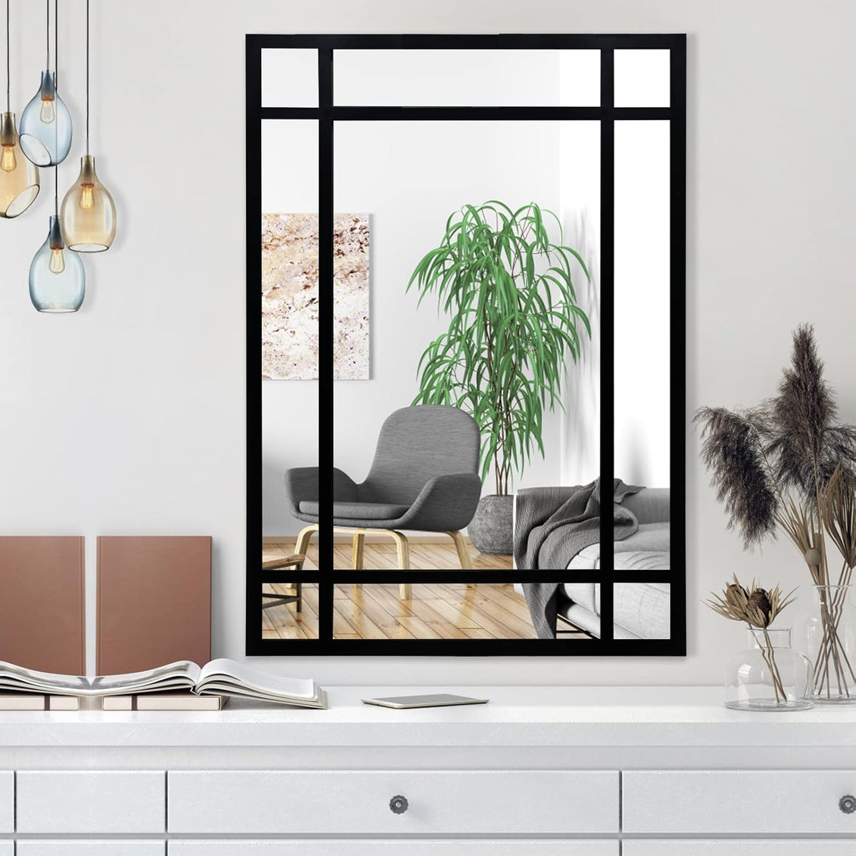 Qijun Farmhouse Bedroom Hallway Accent Wall Decor