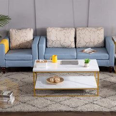Luxurious 2-Tier Lounge Living Drawing Room Table - waseeh.com