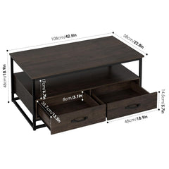 Mirex Table with 2 Drawers