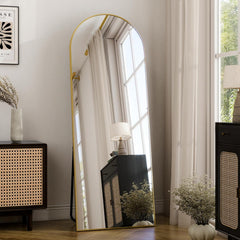 Ritpure Arched Standing Modern Leaning Mirror