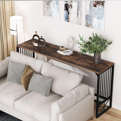 Tekavo Narrow Hallway Table Entryway Media Living Lounge Console Table