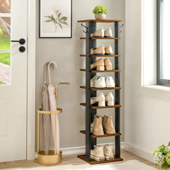 Lea 8 Pairs Shoe Storage Organizer Rack