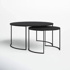 Addie Nesting Center Table Living Room Lounge Coffee Tables (Set of 2)