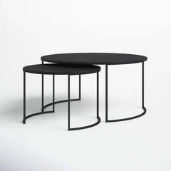 Addie Nesting Center Table Living Room Lounge Coffee Tables (Set of 2)