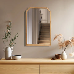 Ancalin Bathroom Bedroom Accent Wall Mirror Decor