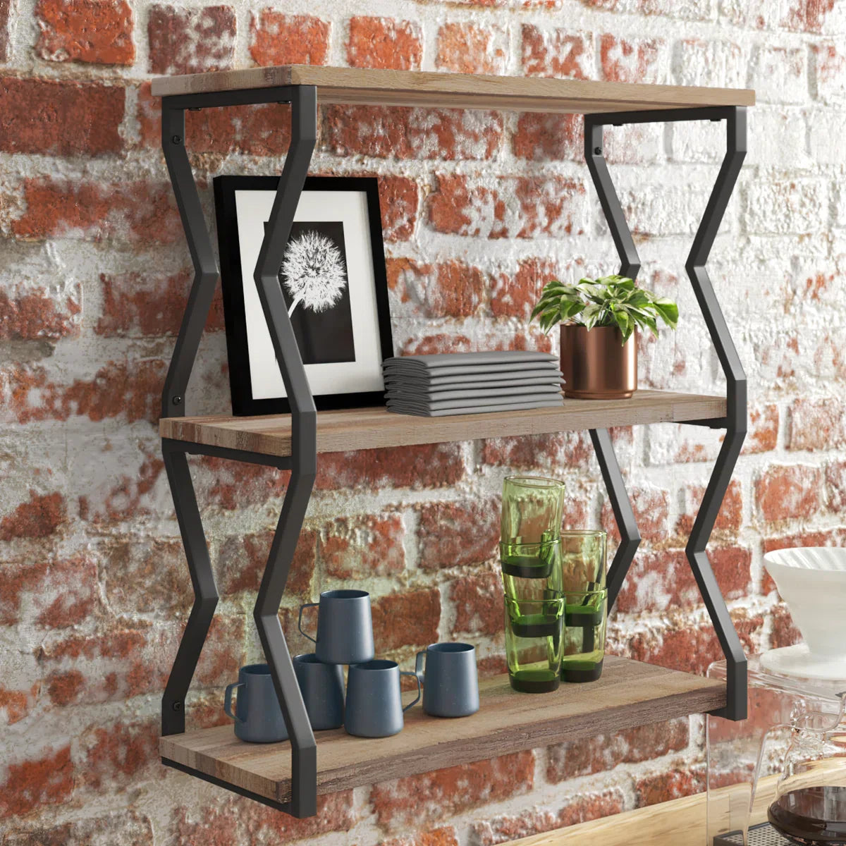 Chenoweth Living Lounge Bedroom Drawing Room Wall Decor Floating Shelve