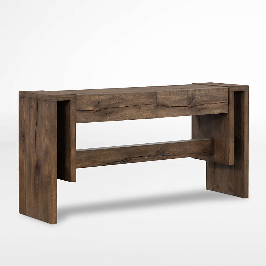 Cleavo Rectangular Living Lounge Storage Hallway Console Table mdf 4071