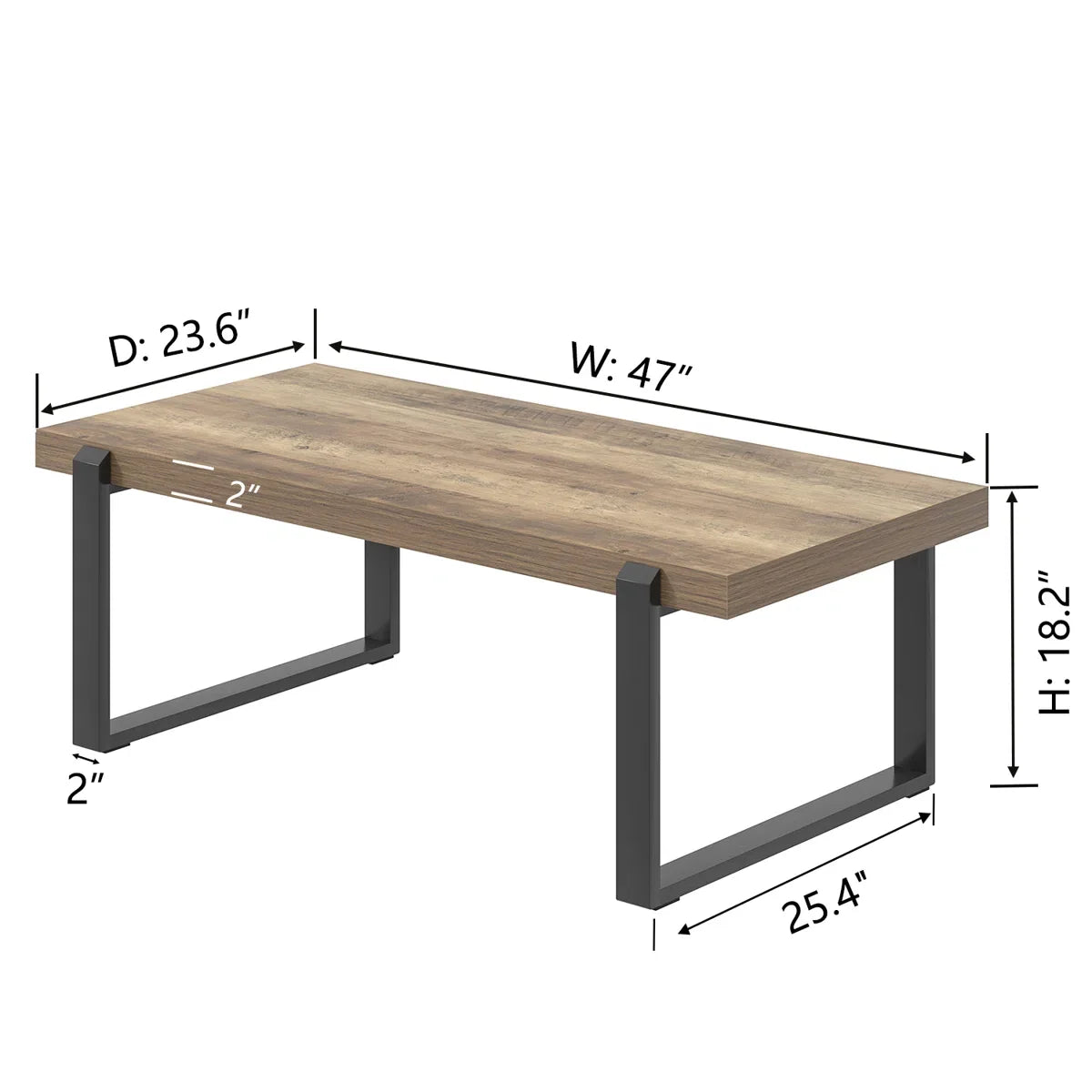 Dursine Living Lounge Center Coffee Table