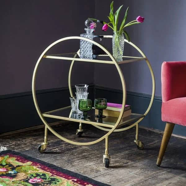 Brevant Side Table Trolley