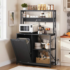 Jouett Can Cabinet Kitchen Storage Organizer Baker's Rack