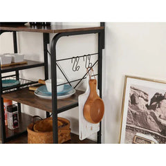 Kolata Kitchen Rolling Spice Oven Utensils Cup Coffee Organizer Rack